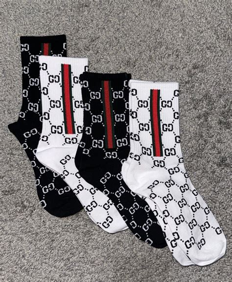 black gucci socks etsy.